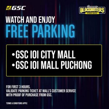 GSC-Free-Parking-Promotion-IOI-City-Mall-and-IOI-Mall-Puchong-350x350 - Cinemas Movie & Music & Games Promotions & Freebies Putrajaya Selangor 