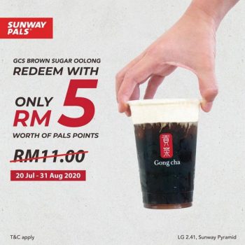 Gong-Cha-Sunway-Pals-Redemption-Promotion-350x350 - Beverages Food , Restaurant & Pub Promotions & Freebies Selangor 