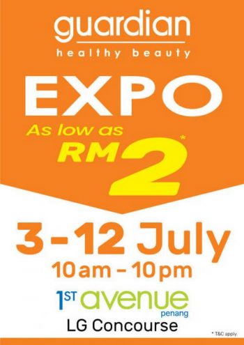 Guardian-Expo-As-Low-As-RM2-at-1st-Avenue-Penang-350x495 - Beauty & Health Health Supplements Penang Personal Care Promotions & Freebies 