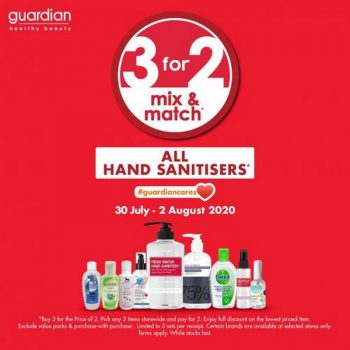 Guardian-Hand-Sanitisers-Mix-Match-3-for-2-Promotion-350x350 - Beauty & Health Health Supplements Johor Kedah Kelantan Kuala Lumpur Melaka Negeri Sembilan Online Store Pahang Penang Perak Perlis Personal Care Promotions & Freebies Putrajaya Sabah Sarawak Selangor Terengganu 