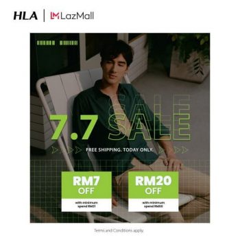 HLA-7.7-Sale-at-Lazada-350x350 - Apparels Fashion Accessories Fashion Lifestyle & Department Store Johor Kedah Kelantan Kuala Lumpur Malaysia Sales Melaka Negeri Sembilan Online Store Pahang Penang Perak Perlis Putrajaya Sabah Sarawak Selangor Terengganu 