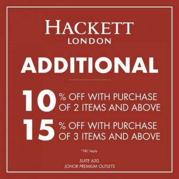 Hackett-London-Special-Sale-at-Johor-Premium-Outlets-350x350 - Apparels Fashion Accessories Fashion Lifestyle & Department Store Johor Malaysia Sales 