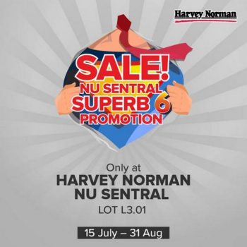 Harvey-Norman-6th-Anniversary-Sale-at-Nu-Sentral-350x350 - Electronics & Computers Home Appliances IT Gadgets Accessories Kitchen Appliances Kuala Lumpur Malaysia Sales Selangor 