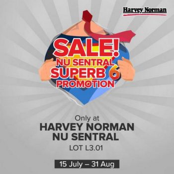 Harvey-Norman-6th-Anniversary-Sale-at-Nu-Sentral-350x350 - Electronics & Computers Home Appliances IT Gadgets Accessories Kitchen Appliances Kuala Lumpur Malaysia Sales Selangor 