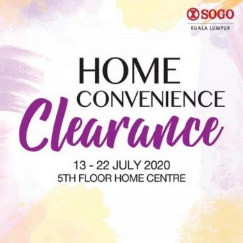 Home-Convenience-Clearance-Sale-at-SOGO-350x350 - Kuala Lumpur Selangor Supermarket & Hypermarket Warehouse Sale & Clearance in Malaysia 