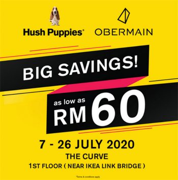 Hush-Puppies-Obermain-Big-Saving-Promo-at-The-Curve-350x353 - Fashion Accessories Fashion Lifestyle & Department Store Promotions & Freebies Selangor 