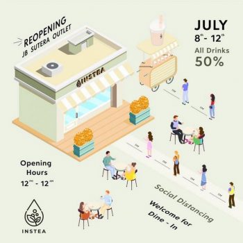 Instea-Reopening-Special-Promotion-at-Johor-Sutera-350x350 - Beverages Food , Restaurant & Pub Johor Promotions & Freebies 