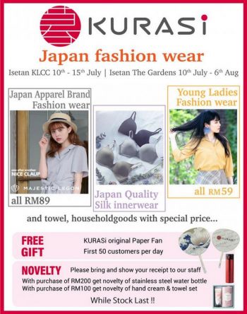 Isetan-Kurasi-Japan-Fashion-Wear-Fair-Sale-350x444 - Apparels Fashion Accessories Fashion Lifestyle & Department Store Kuala Lumpur Malaysia Sales Selangor Supermarket & Hypermarket 