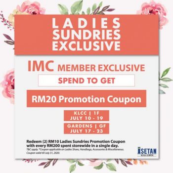 Isetan-Ladies-Sundries-Exclusive-Sale-1-350x350 - Kuala Lumpur Malaysia Sales Selangor Supermarket & Hypermarket 