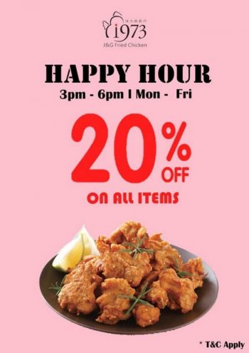 JG-Fried-Chicken-Happy-Hour-Promo-350x495 - Beverages Food , Restaurant & Pub Kuala Lumpur Promotions & Freebies Selangor 