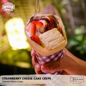 Js-Gate-Dining-Strawberry-Cheese-Cake-Crepe-Promo-350x350 - Beverages Food , Restaurant & Pub Kuala Lumpur Promotions & Freebies Selangor 