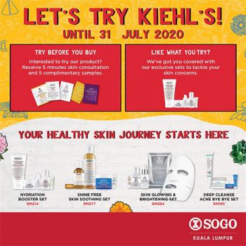 KIEHLS-Special-Promotion-at-Sogo-350x350 - Beauty & Health Kuala Lumpur Personal Care Promotions & Freebies Selangor Supermarket & Hypermarket 