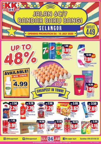 KK-Super-Mart-Opening-Promotion-at-Jalan-6C-7-Bandar-Baru-Bangi-350x495 - Promotions & Freebies Selangor Supermarket & Hypermarket 