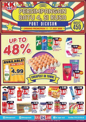 KK-Super-Mart-Opening-Promotion-at-Kampung-Baru-Si-Rusa-Port-Dickson-350x494 - Negeri Sembilan Promotions & Freebies Supermarket & Hypermarket 