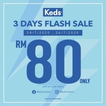 Keds-3-Days-Flash-Sale-at-Royal-Sporting-House-350x350 - Fashion Lifestyle & Department Store Footwear Johor Malaysia Sales Pahang Selangor 