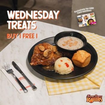 Kenny-Rogers-Roasters-Wednesday-Buy-1-Free-1-Promo-1-350x350 - Beverages Food , Restaurant & Pub Johor Kedah Kelantan Kuala Lumpur Melaka Negeri Sembilan Pahang Penang Perak Perlis Promotions & Freebies Putrajaya Sabah Sarawak Selangor Terengganu 