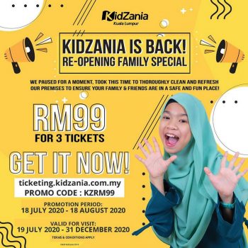 KidZania-Re-Opening-Tickets-Promotion-350x350 - Kuala Lumpur Others Promotions & Freebies Selangor 