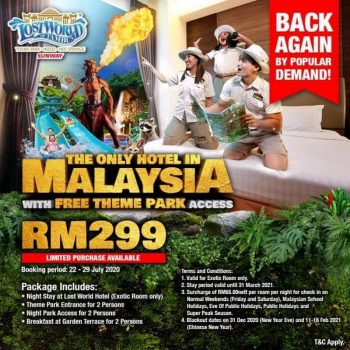 Lost-World-Of-Tambun-Staycation-Promo-350x350 - Perak Promotions & Freebies Sports,Leisure & Travel Theme Parks 