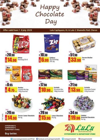 LuLu-Hypermarket-World-Chocolate-Day-Promotion-350x490 - Gifts , Souvenir & Jewellery Kuala Lumpur Promotions & Freebies Selangor Supermarket & Hypermarket 