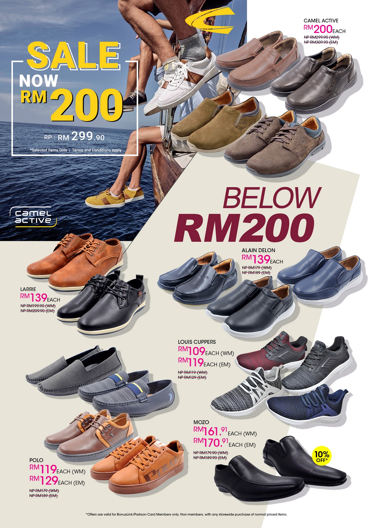 MAS-2020-FA12 - Fashion Lifestyle & Department Store Footwear Johor Kedah Kelantan Kuala Lumpur Melaka Nationwide Negeri Sembilan Pahang Penang Perak Perlis Putrajaya Sabah Sarawak Selangor Terengganu Warehouse Sale & Clearance in Malaysia 