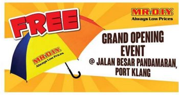 MR-DIY-Opening-Promotion-at-Jalan-Besar-Pandamaran-350x186 - Home & Garden & Tools Others Promotions & Freebies Safety Tools & DIY Tools Selangor 