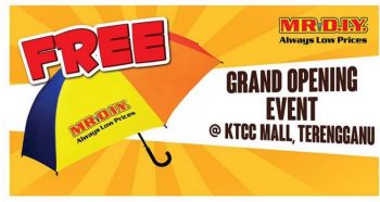 MR-DIY-Opening-Promotion-at-KTCC-Mall-350x186 - Home & Garden & Tools Promotions & Freebies Safety Tools & DIY Tools Terengganu 
