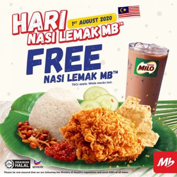 Marrybrown-Hari-Nasi-Lemak-Promo-350x350 - Beverages Food , Restaurant & Pub Johor Kedah Kelantan Kuala Lumpur Melaka Negeri Sembilan Pahang Penang Perak Perlis Promotions & Freebies Putrajaya Sabah Sarawak Selangor Terengganu 