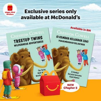 McDonalds-Free-Happy-Meal-Readers-The-Twins-Walk-With-a-Woolly-Mammoth-Promotion-350x350 - Beverages Food , Restaurant & Pub Johor Kedah Kelantan Kuala Lumpur Melaka Negeri Sembilan Online Store Pahang Penang Perak Perlis Promotions & Freebies Putrajaya Sabah Sarawak Selangor Terengganu 