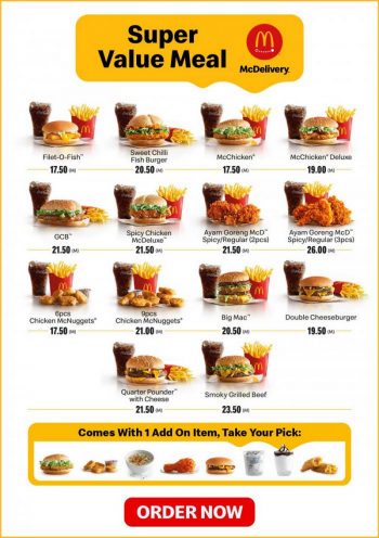 McDonalds-McDelivery-Super-Value-Meals-Promotion-350x496 - Beverages Food , Restaurant & Pub Johor Kedah Kelantan Kuala Lumpur Melaka Negeri Sembilan Online Store Pahang Penang Perak Perlis Promotions & Freebies Putrajaya Sabah Sarawak Selangor Terengganu 