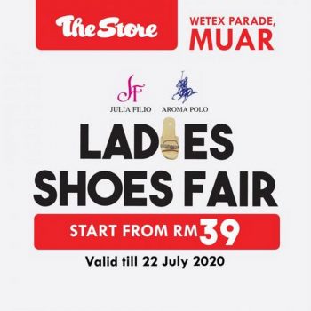 Muar-Ladies-Shoes-Fair-Sale-at-The-Store-350x350 Now till 22 Jul 2020: Muar Ladies Shoes Fair Sale at The Store