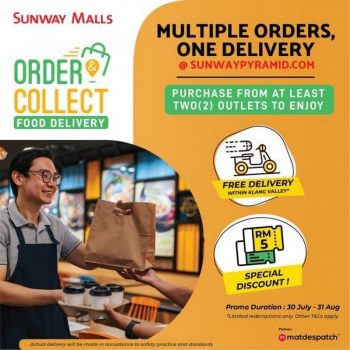 Multiple-Orders-One-Delivery-at-Sunway-Pyramid-350x350 - Beverages Food , Restaurant & Pub Johor Kedah Kelantan Kuala Lumpur Melaka Negeri Sembilan Online Store Pahang Penang Perak Perlis Promotions & Freebies Putrajaya Sabah Sarawak Selangor Terengganu 