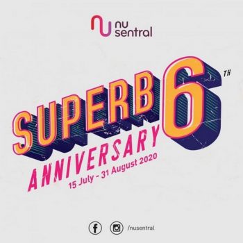 NU-Sentral-Superb-6th-Anniversary-Campaign-350x350 - Kuala Lumpur Others Promotions & Freebies Selangor 