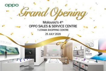 OPPO-Grand-Opening-at-1-Utama-Shopping-350x233 - Electronics & Computers Mobile Phone Promotions & Freebies Selangor 