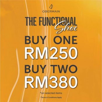 Obermain-The-Functional-Shoe-Special-Promotion-350x350 - Fashion Accessories Fashion Lifestyle & Department Store Johor Kedah Kelantan Kuala Lumpur Melaka Negeri Sembilan Pahang Penang Perak Perlis Promotions & Freebies Putrajaya Sabah Sarawak Selangor Terengganu 