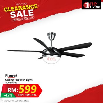 One-Living-Mid-Year-Clearance-Sale-10-350x350 - Electronics & Computers Home Appliances Johor Kedah Kelantan Kuala Lumpur Melaka Negeri Sembilan Pahang Penang Perak Perlis Putrajaya Sabah Sarawak Selangor Terengganu Warehouse Sale & Clearance in Malaysia 