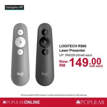 POPULAR-Logitech-Promotion-3-350x350 - Electronics & Computers IT Gadgets Accessories Johor Kedah Kelantan Kuala Lumpur Melaka Negeri Sembilan Online Store Pahang Penang Perak Perlis Promotions & Freebies Putrajaya Sabah Sarawak Selangor Terengganu 