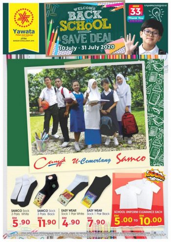 Pasaraya-Yawata-Back-to-School-Promotion-350x495 - Kedah Promotions & Freebies Supermarket & Hypermarket 