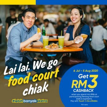 Penang-Food-Court-Cashback-Promotion-with-Touch-n-Go-350x350 - Beverages Food , Restaurant & Pub Others Penang Promotions & Freebies 