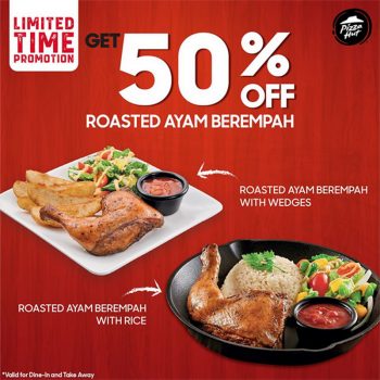 Pizza-Hut-Roasted-Ayam-Berempah-Promo-350x350 - Beverages Food , Restaurant & Pub Johor Kedah Kelantan Kuala Lumpur Melaka Negeri Sembilan Pahang Penang Perak Perlis Promotions & Freebies Putrajaya Sabah Sarawak Selangor Terengganu 