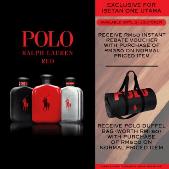 Polo-Ralph-Lauren-Promo-at-Isetan-One-Utama-350x350 - Beauty & Health Fragrances Kuala Lumpur Promotions & Freebies Selangor 
