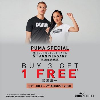Puma-Anniversary-Promotion-at-Mitsui-Outlet-Park-KLIA-350x350 - Apparels Fashion Accessories Fashion Lifestyle & Department Store Footwear Promotions & Freebies Selangor 