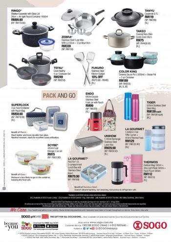 SOGO-Cookware-Fair-Sale-1-350x495 - Home & Garden & Tools Johor Kitchenware Kuala Lumpur Malaysia Sales Selangor Supermarket & Hypermarket 