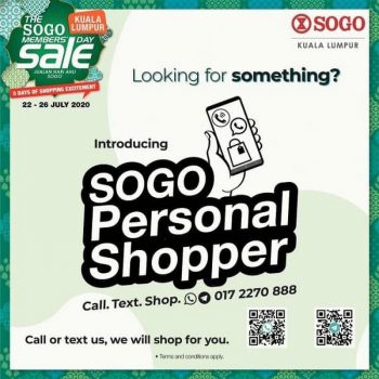 SOGO-Members-Day-Sale-1-350x350 - Kuala Lumpur Malaysia Sales Selangor Supermarket & Hypermarket 