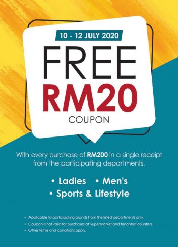 SOGO-Weekend-FREE-RM20-Coupon-Promotion-350x485 - Johor Kuala Lumpur Promotions & Freebies Selangor Supermarket & Hypermarket 