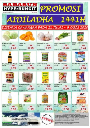 Sabasun-Hari-Raya-Haji-Promotion-350x495 - Promotions & Freebies Supermarket & Hypermarket Terengganu 