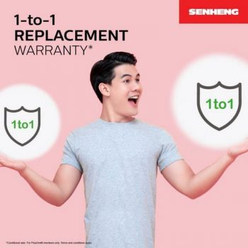 Senheng-1to1-Replacement-Warranty-Promo-350x350 - Electronics & Computers Home Appliances IT Gadgets Accessories Johor Kedah Kelantan Kuala Lumpur Melaka Negeri Sembilan Pahang Penang Perak Perlis Promotions & Freebies Putrajaya Sabah Sarawak Selangor Terengganu 