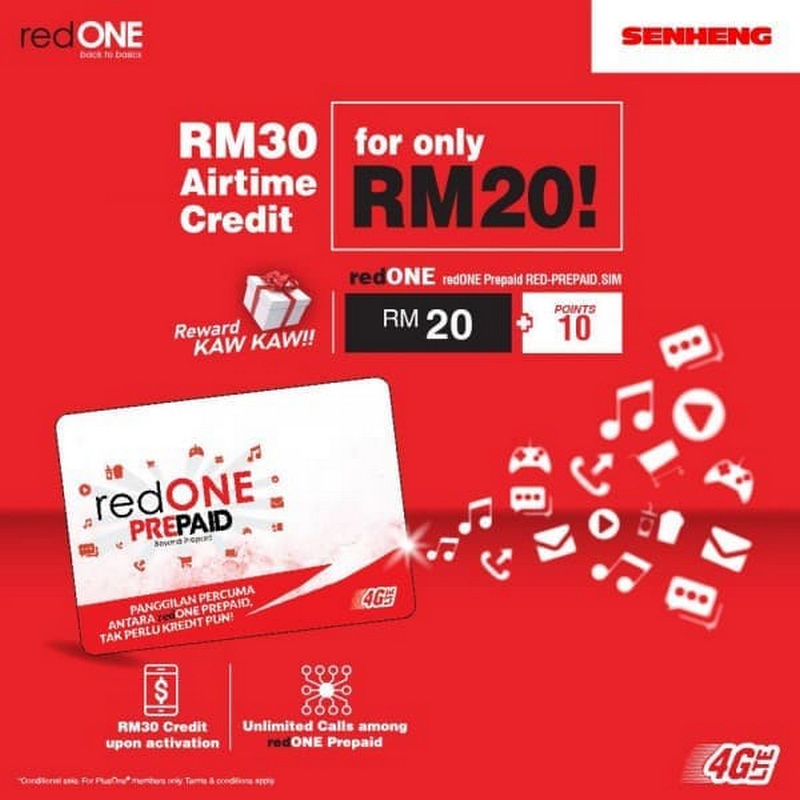 Red One Sarawak - Prepaid