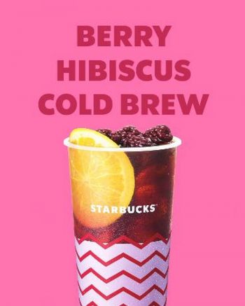 Starbucks-Berry-Hibiscus-Cold-Brew-Promo-350x437 - Beverages Food , Restaurant & Pub Johor Kedah Kelantan Kuala Lumpur Melaka Negeri Sembilan Pahang Penang Perak Perlis Promotions & Freebies Putrajaya Sabah Sarawak Selangor Terengganu 