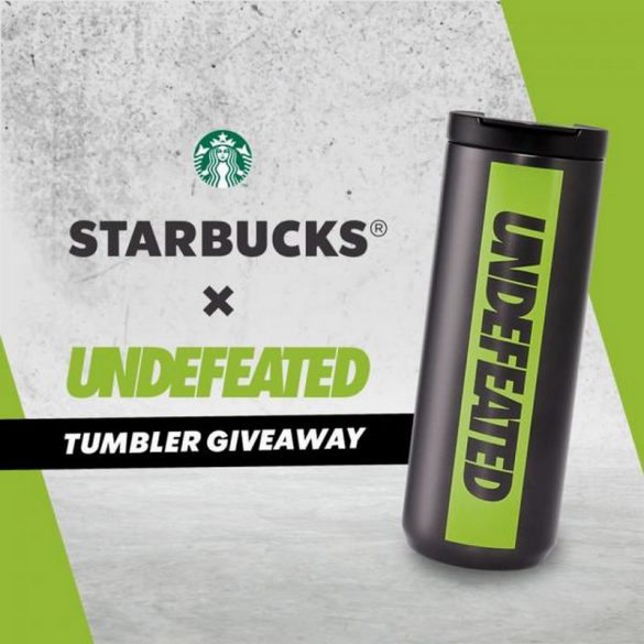20 Jul2 Aug 2020 Starbucks Free Undefeated Tumbler Promotion