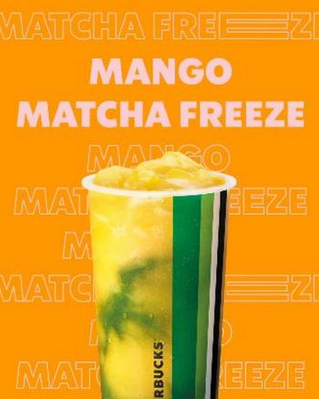 Starbucks-Mango-Matcha-Freeze-Promo-350x438 - Beverages Food , Restaurant & Pub Johor Kedah Kelantan Kuala Lumpur Melaka Negeri Sembilan Pahang Penang Perak Perlis Promotions & Freebies Putrajaya Sabah Sarawak Selangor Terengganu 